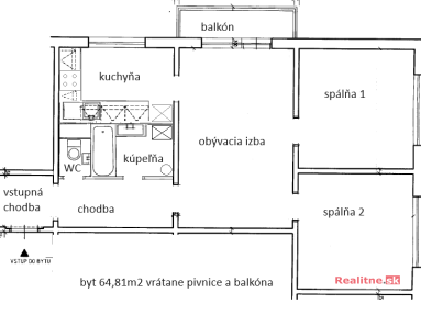 byt č.19 - zariadený