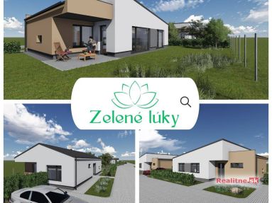 ✅ IBV Zelené lúky: 4-izbový bungalov, holodom, Sučany