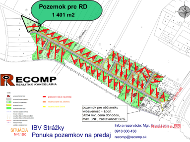 pozemok OV Strážky